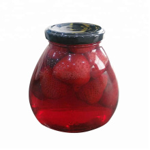 canned strawberry in light syrup tin package or glass jar package E120/E124/E129 canned fruit